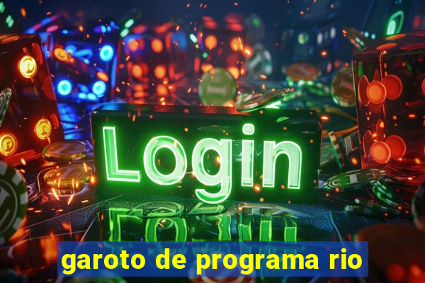 garoto de programa rio